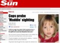 MENINA BRITÂNICA MADELEINE MCCANN  PODE TER SIDO ENCONTRADA NA ÍNDIA 